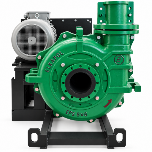 EPS 8X6 Çamur Pompası - 55 KW Elektrik Motorlu
