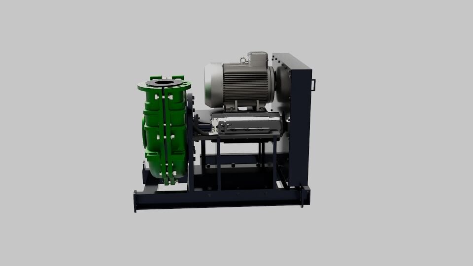 EPS 8X6 Çamur Pompası – 55 kW Elektrik Motorlu
